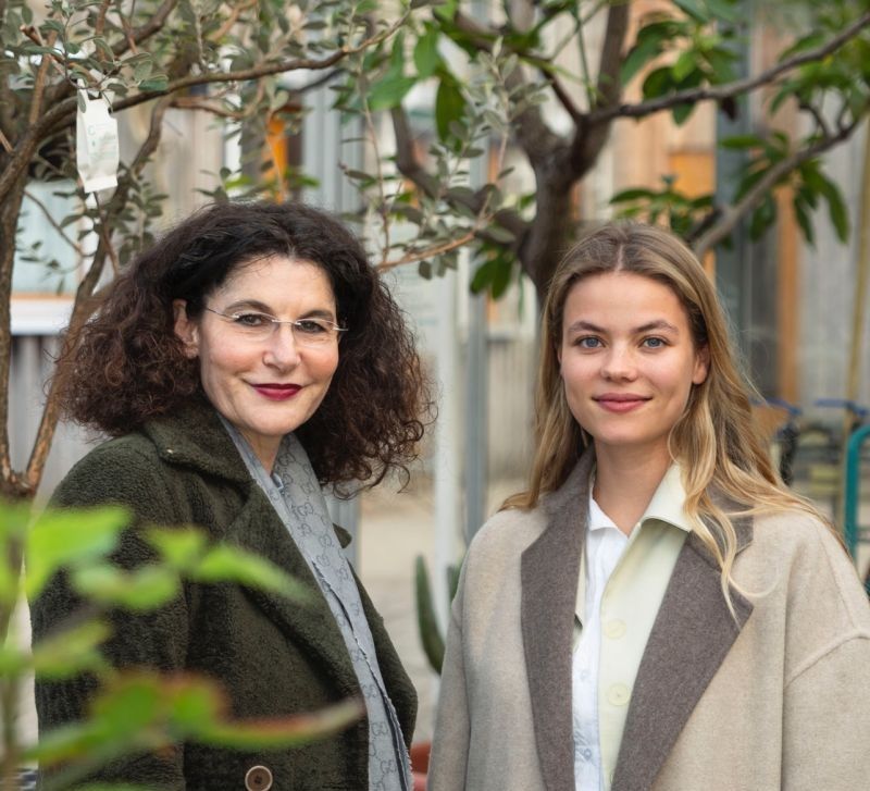 Tina Müller and Yaël Meier