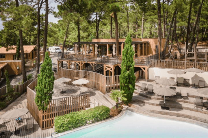 Huttopia Arcachon, séminaire dans la forêt de pins