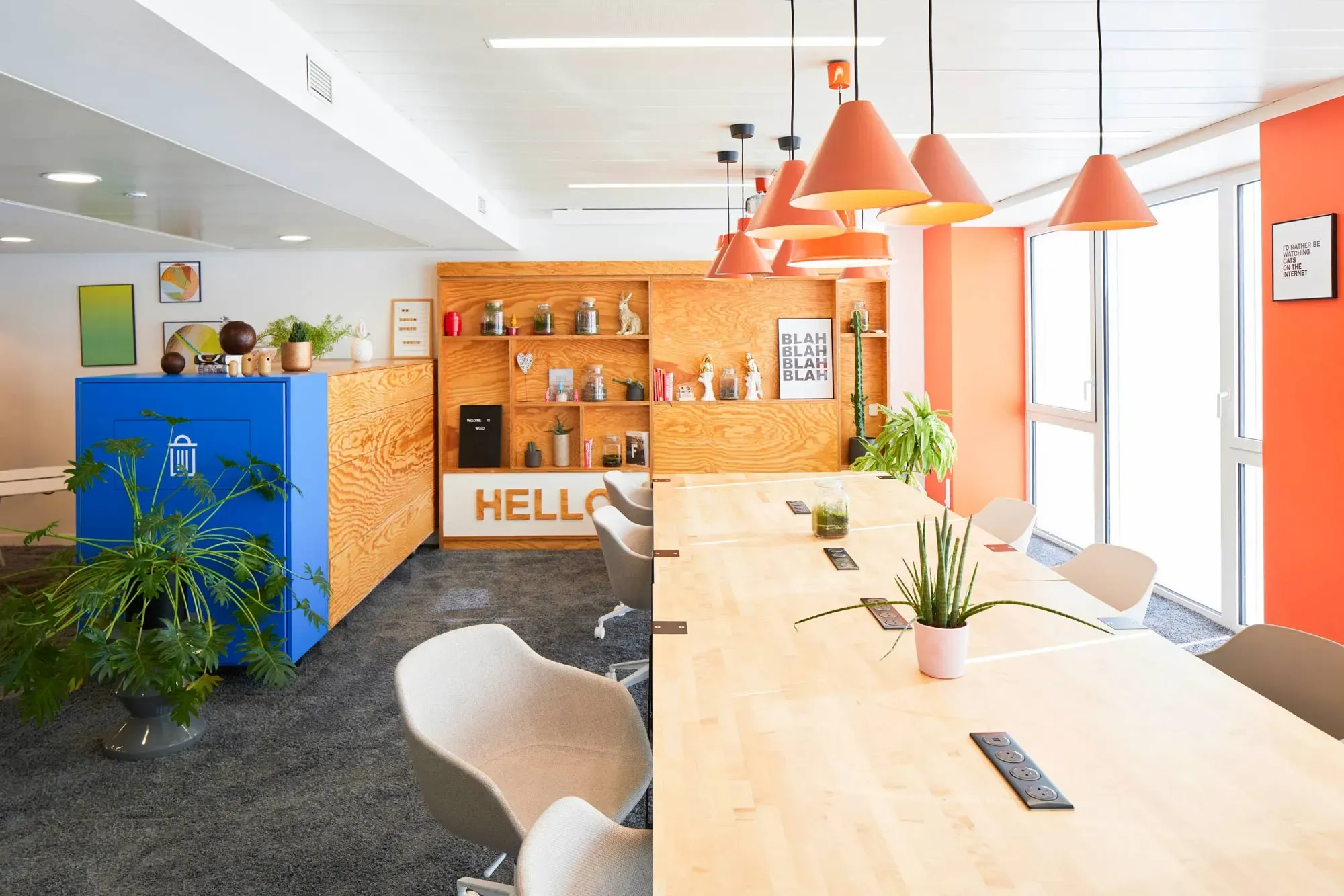 Salle de coworking - Wojo