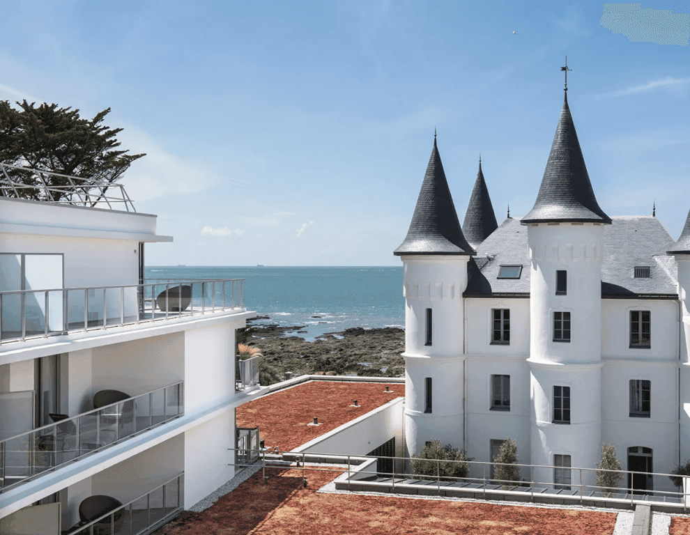 Hôtel en bord de mer