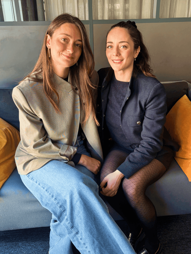 Flora VIRGILI et Lucie BOUCHAND de passage chez REJOLT