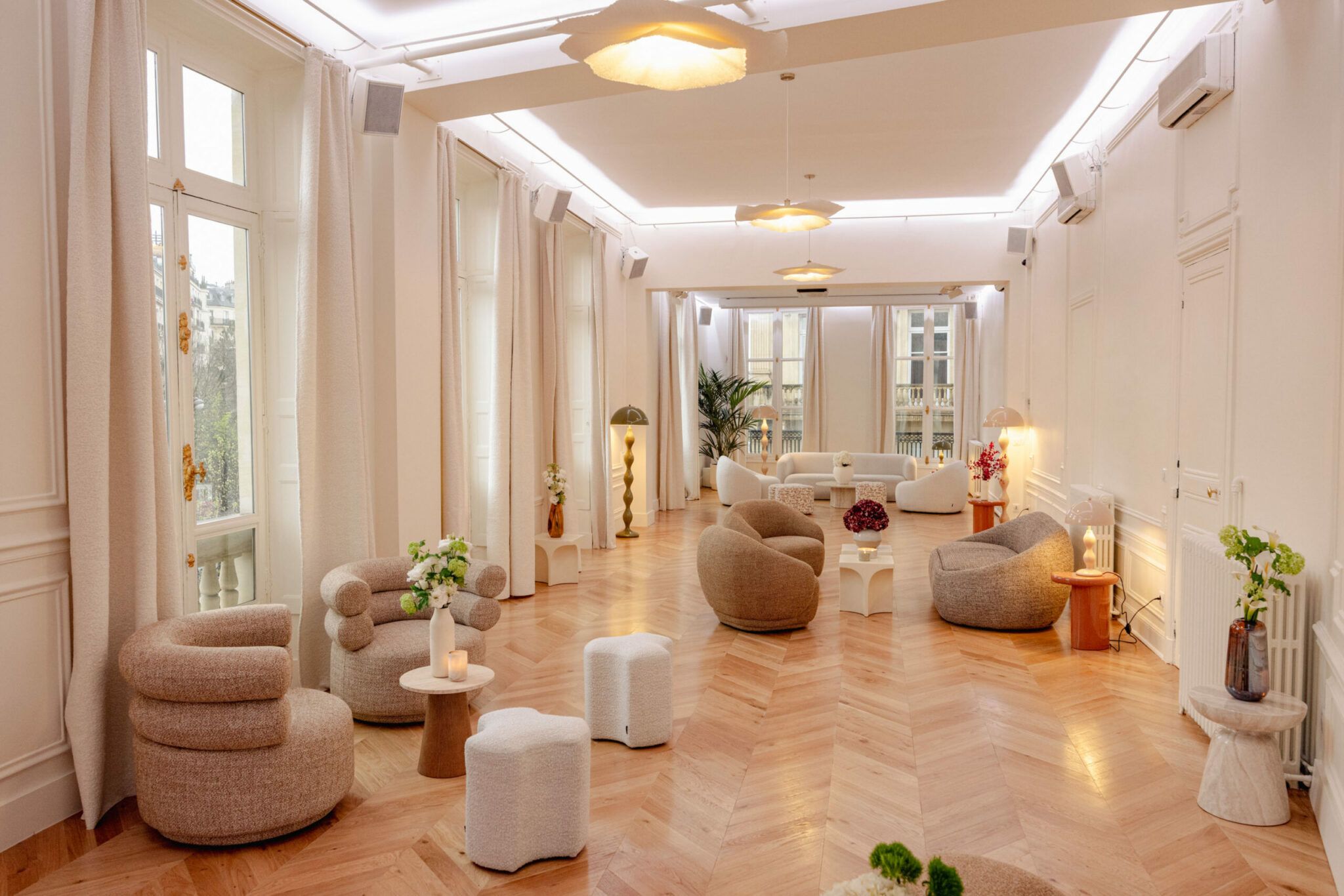 L'intérieur du Pavillon Presbourg - Moma Sélection