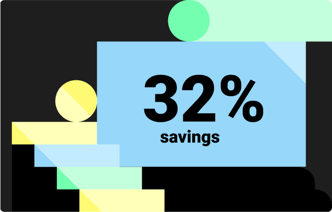 Save up to 32%