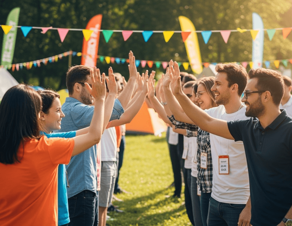 Illustration pour Des idées pour organiser vos Team Building d'entreprise