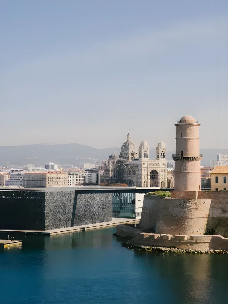 Vue sur le MUCEM et Marseille