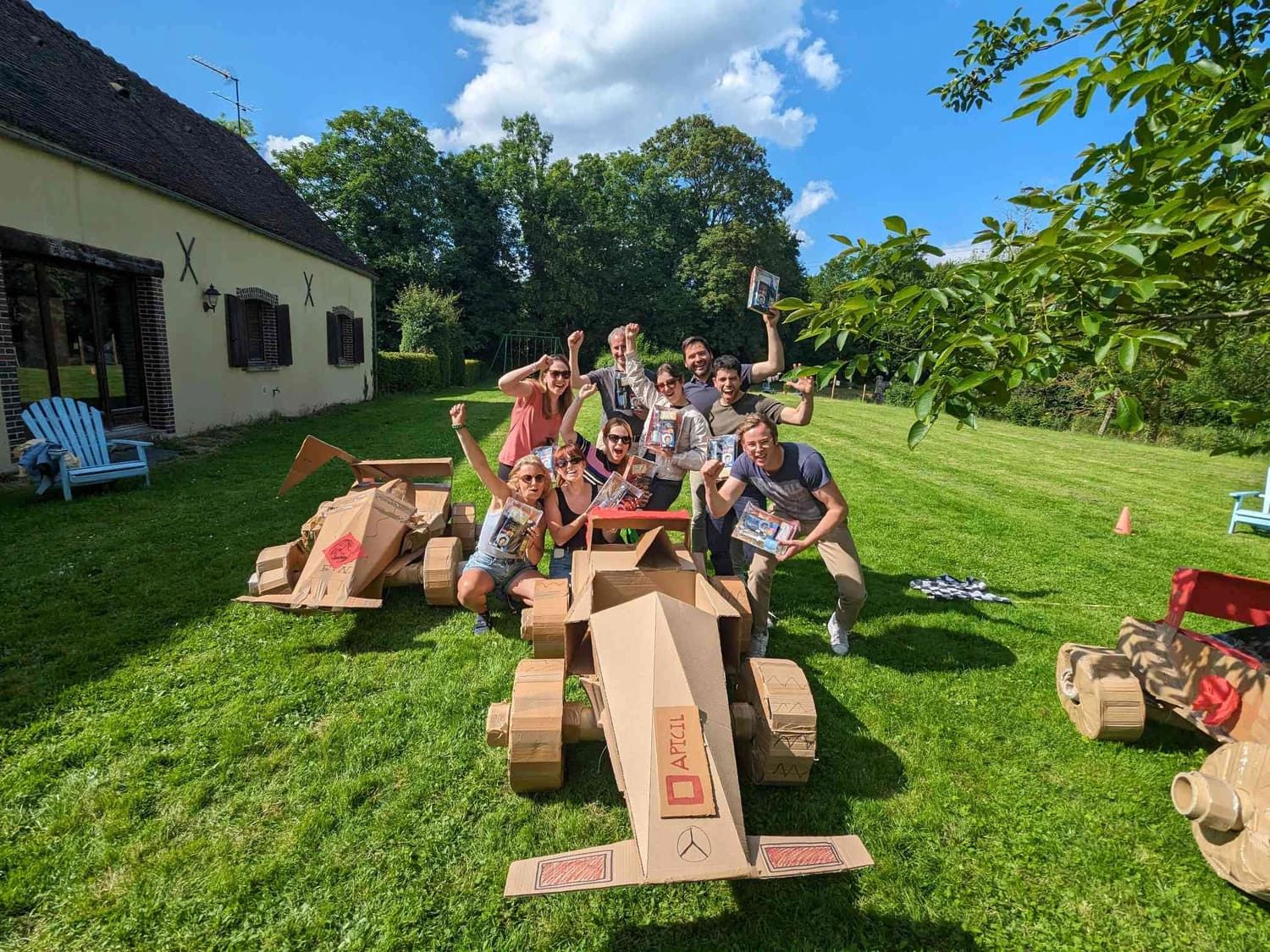 2ISD - Team building formule 1 en nature