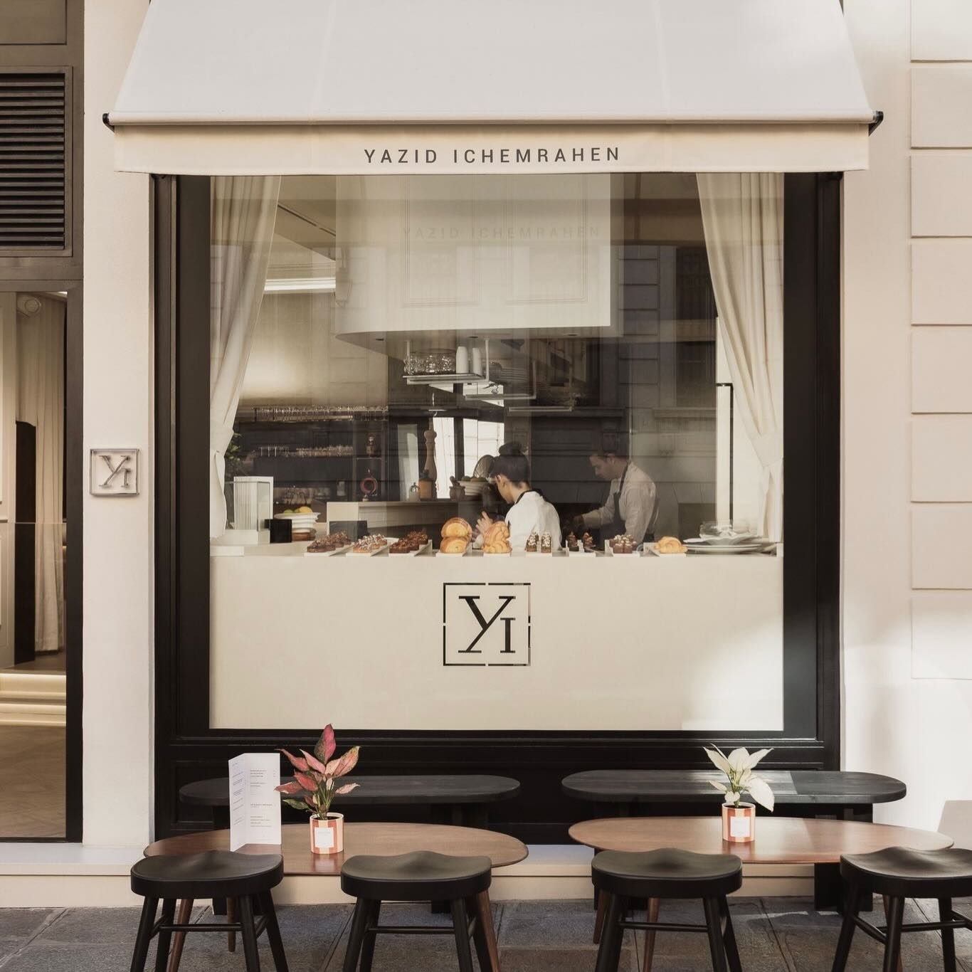 La façade du restaurant