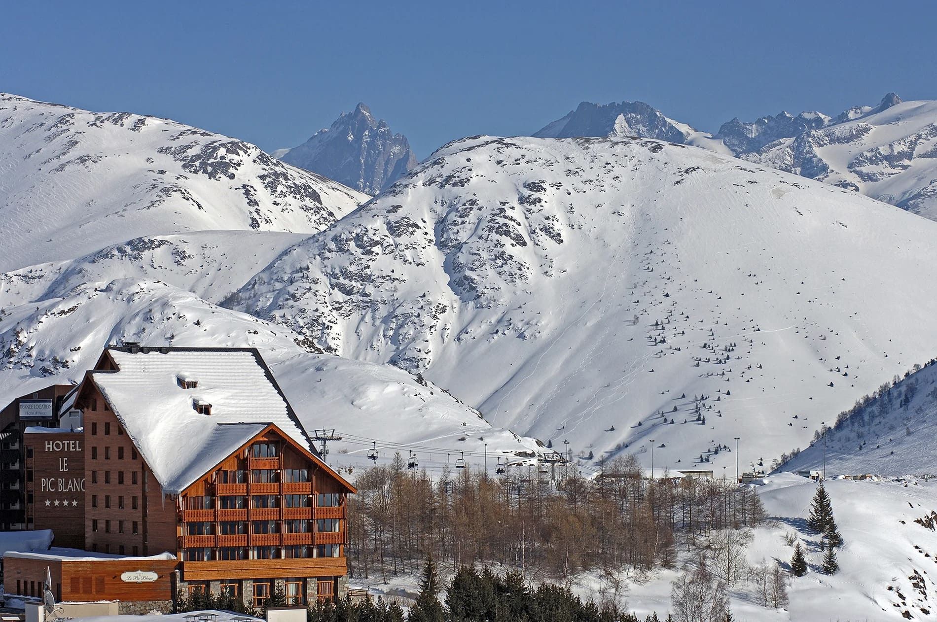 Le Pic Blanc - Vue spectaculaire pour un séminaire à la montagne