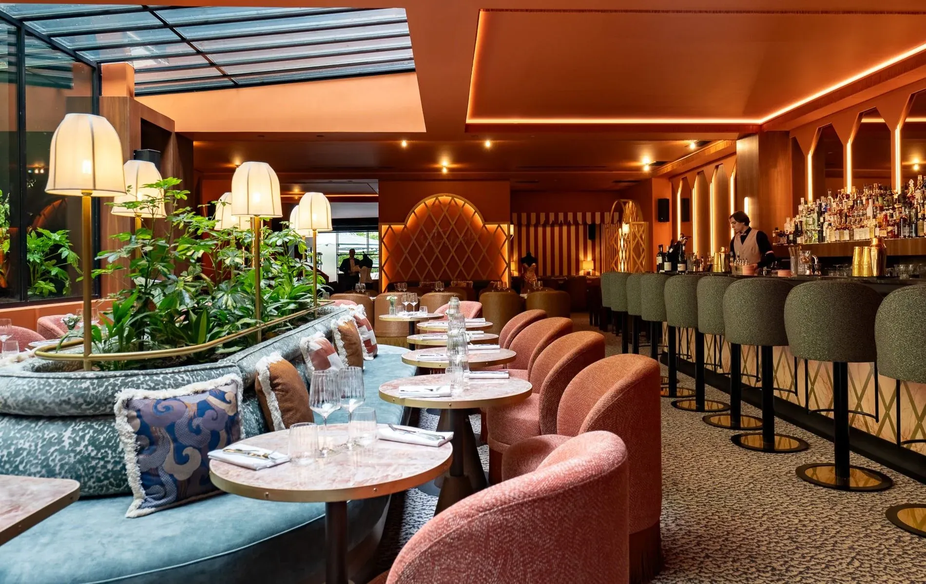 Restaurant à l'ambiance confidentielle et raffinée